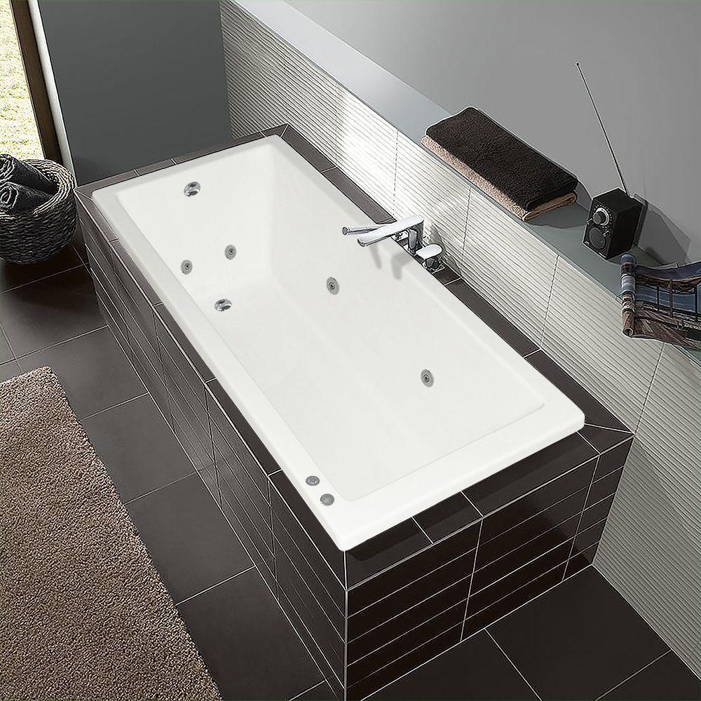 Tina de Hidromasaje Mainau  - 185x92x48cm-7