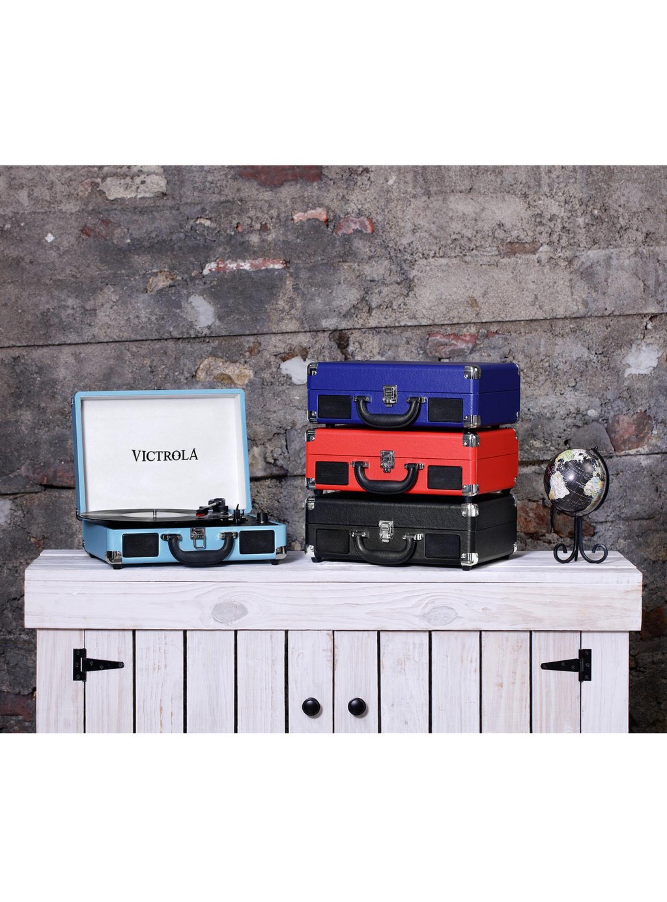 Tornamesa Victrola The Journey Roja con Bluetooth mas The Kit-2