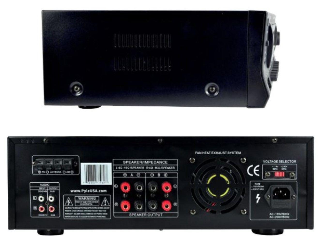 Amplificador Receiver Pyle PT272AUBT Bluetooth-1