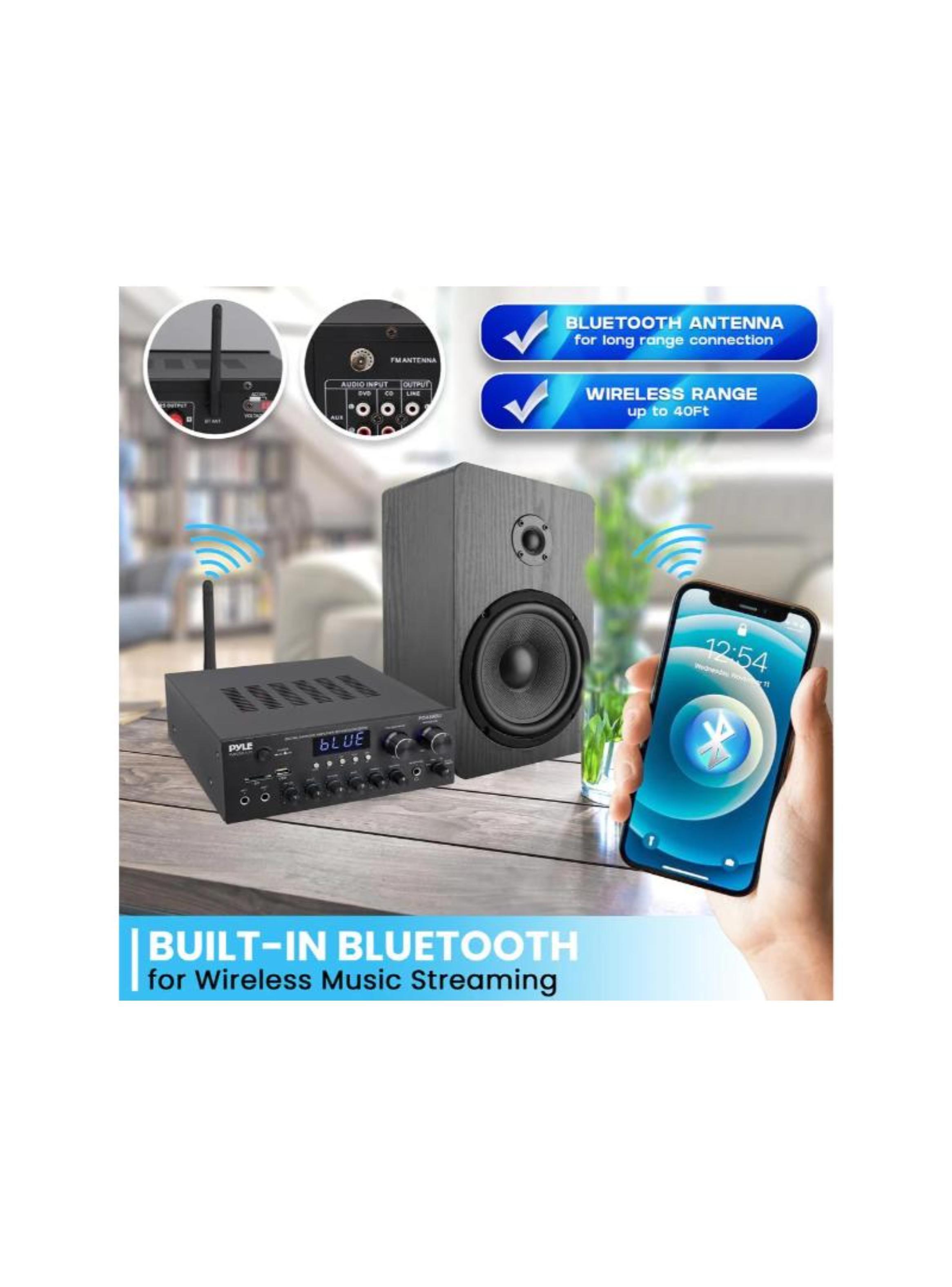Amplificador de Sonido Pyle con Bluetooth-7