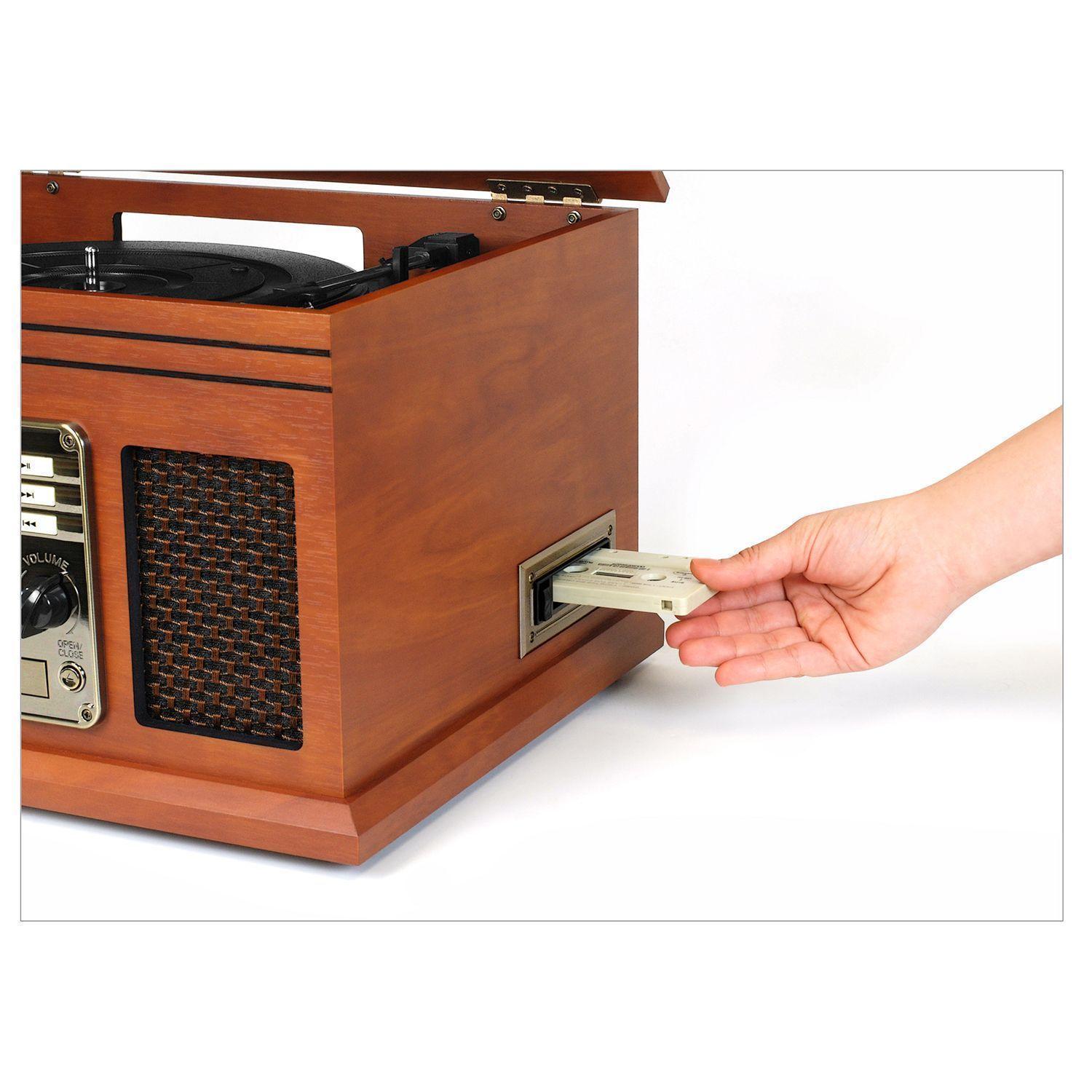 Tornamesa Classic Vintage Victrola 6 en 1-3