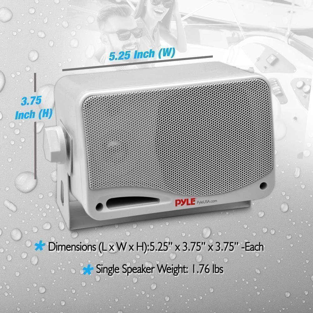 Parlantes murales activos bluetooth blancos-2