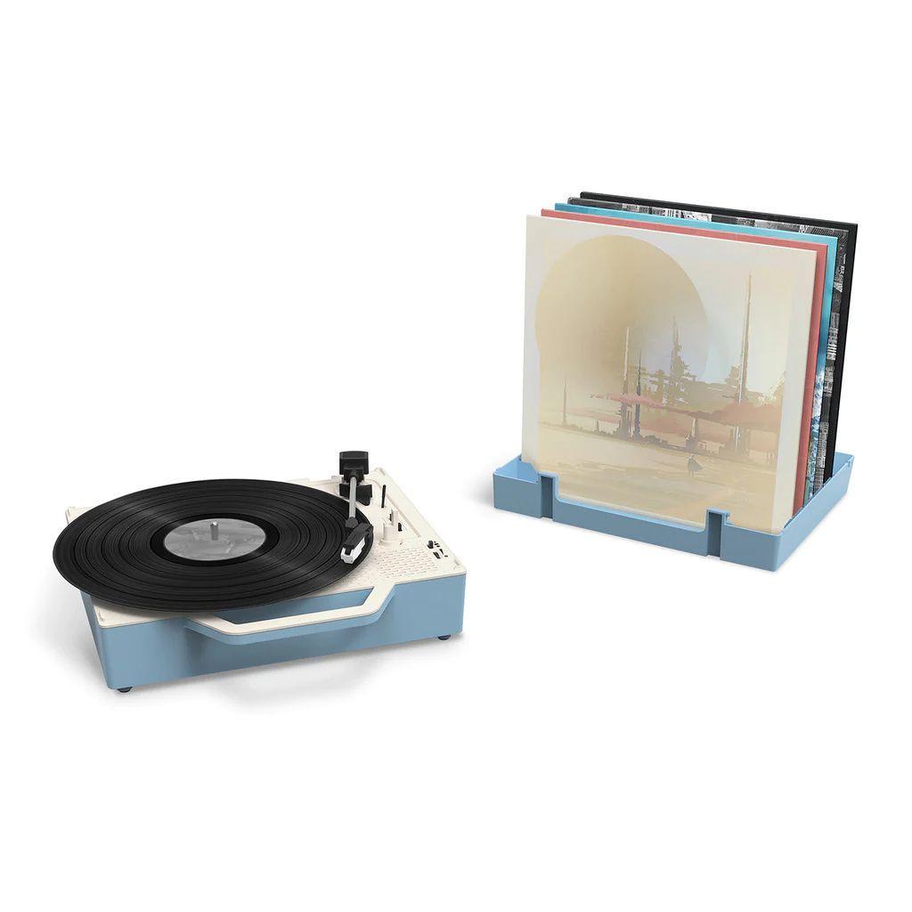 Tornamesa Victrola Re Spin Azul con Bluetooth-2