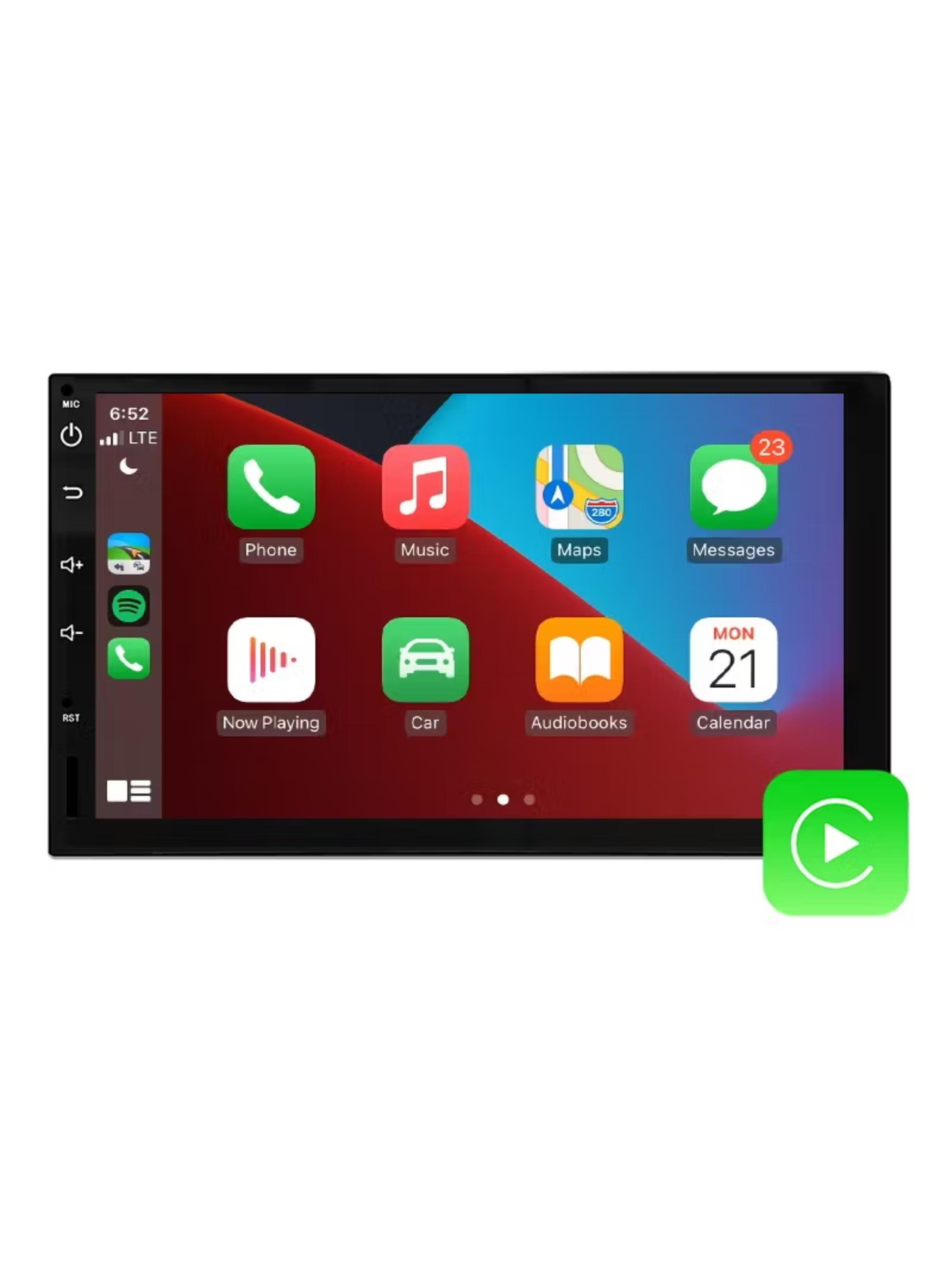 Radio Auto 7 Pulgadas Android Bluetooth 2+32GB y Carplay-0