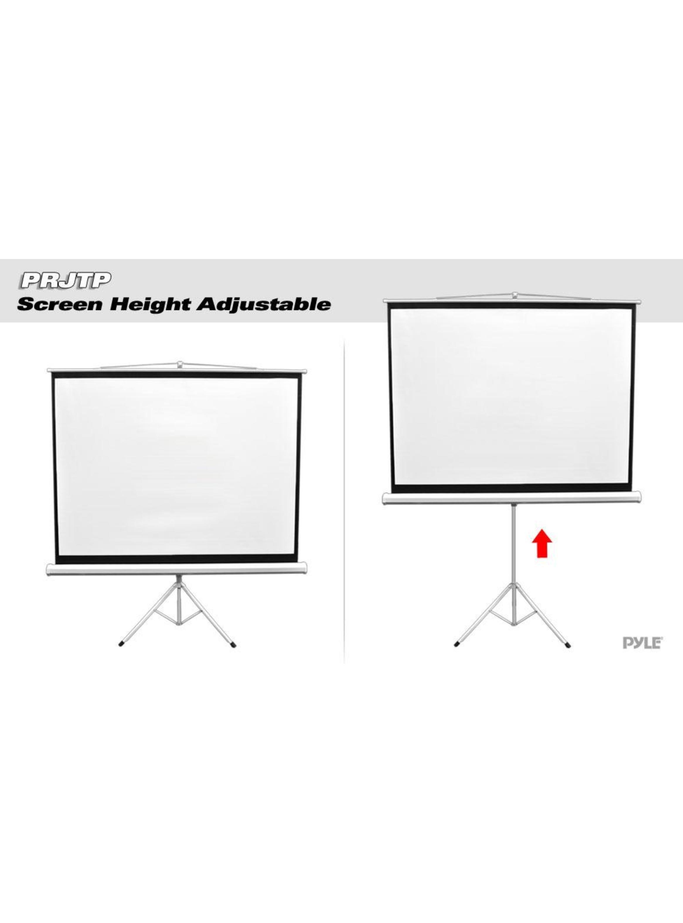 TELÓN PANTALLA TRIPODE PARA PROYECTOR  84 PULGADAS-1