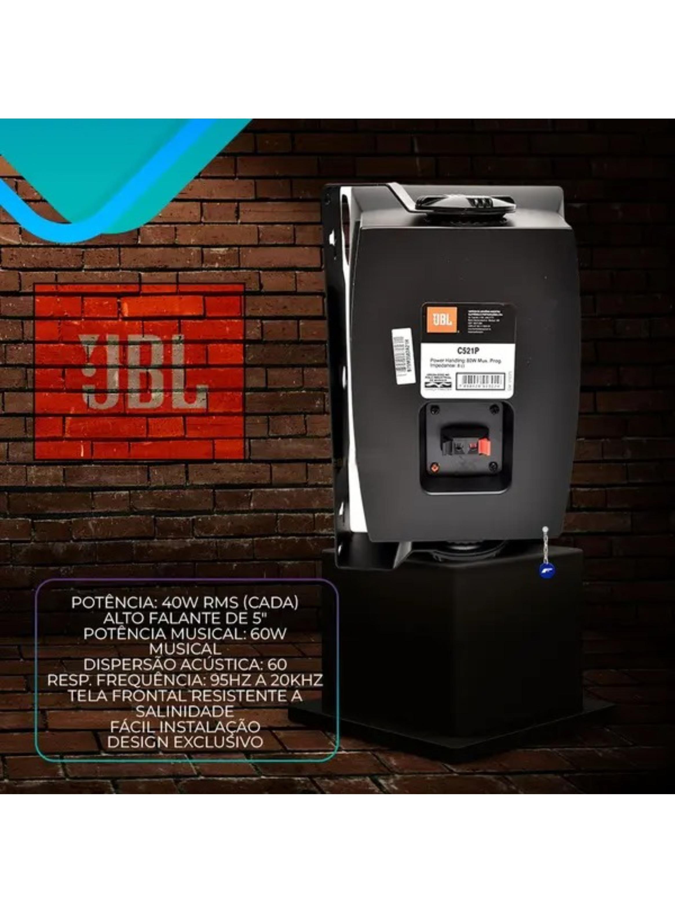 Parlantes JBL HiFi C521P-3