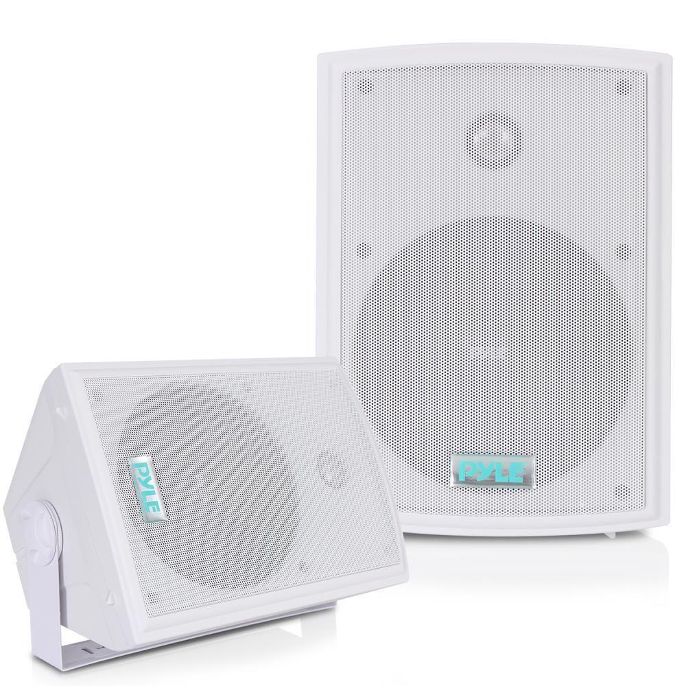Parlante Interior Exterior Hifi Pyle 350 watts Blancos-0