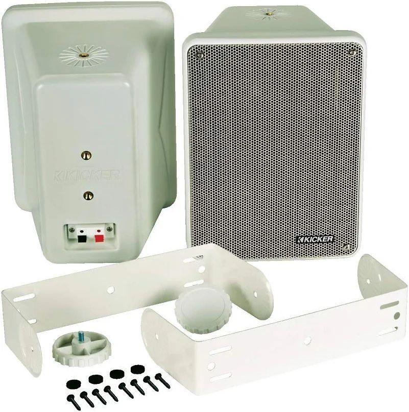 Parlante Exterior Interior Kicker Gris Claro-3