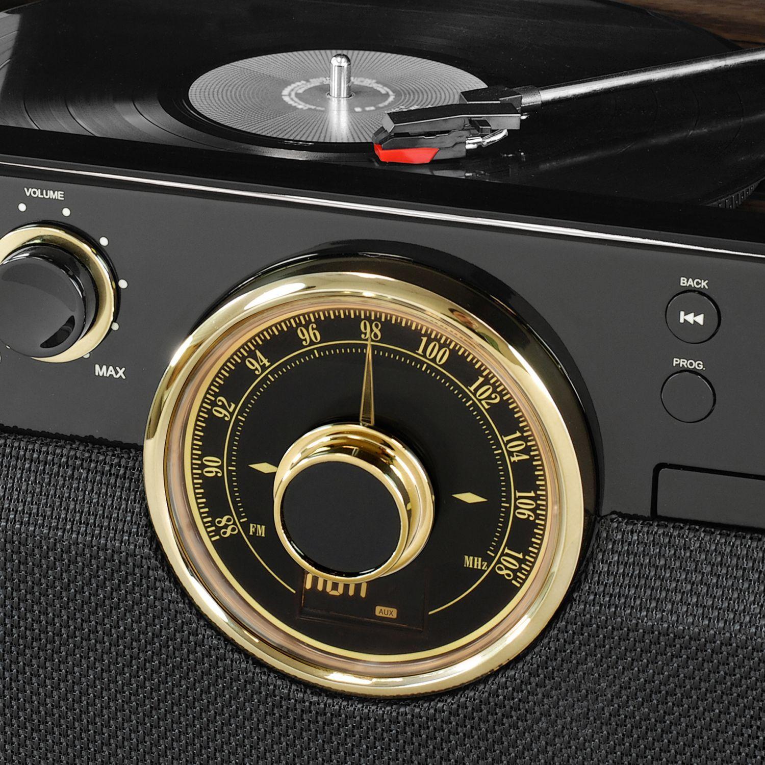 Tornamesa Vintage The Empire Victrola 6 en 1-3