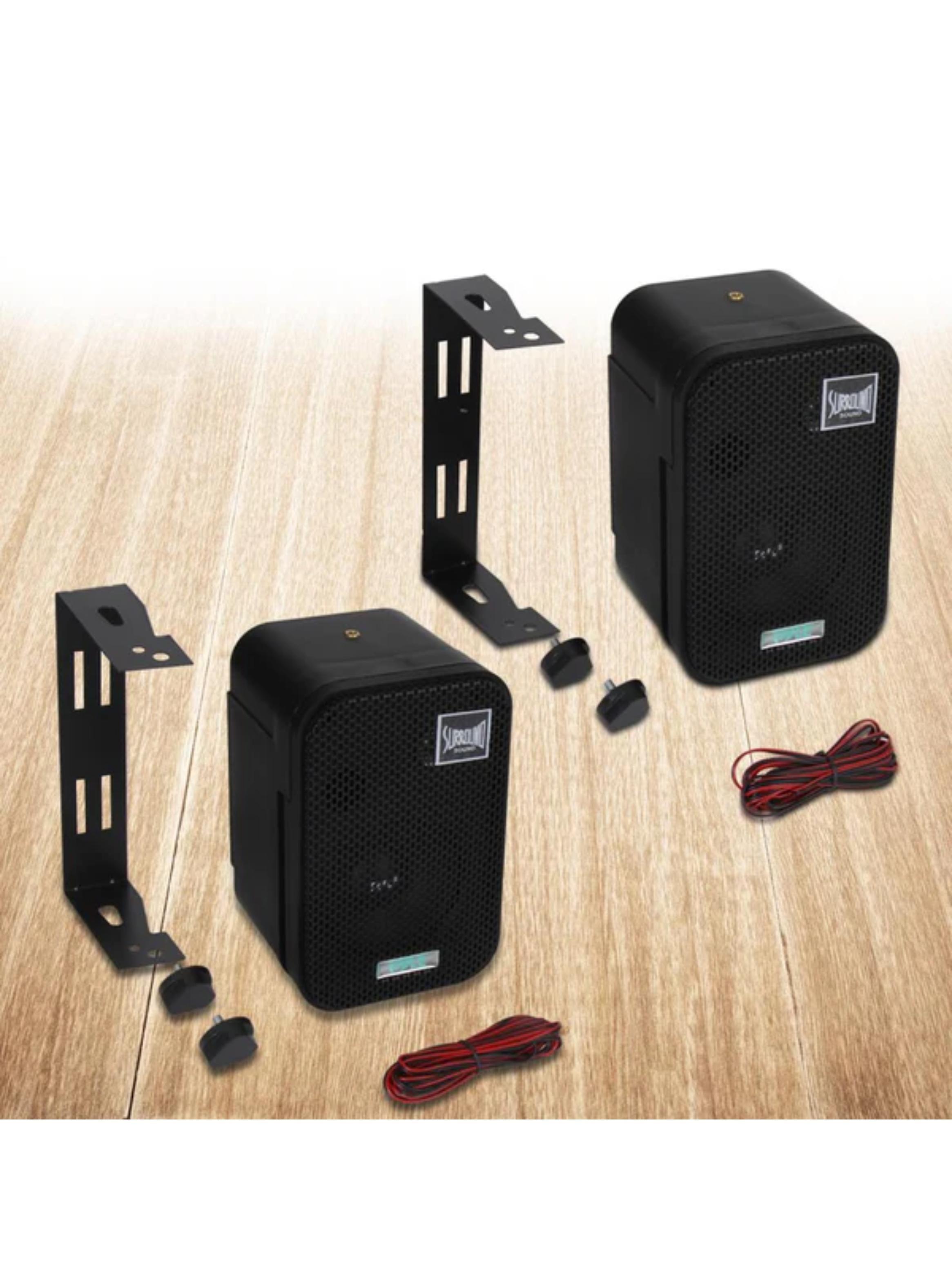 Parlantes Ambientales GTI 300 watts para exterior interior -3