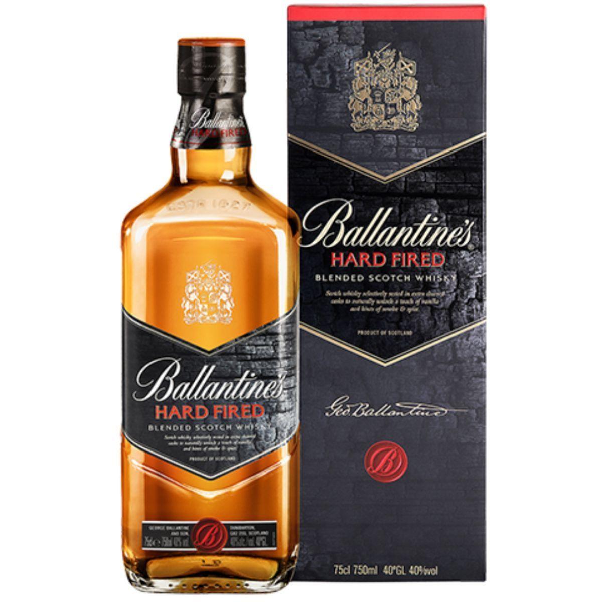 Whisky Ballantines Hard Fired 750ml-0