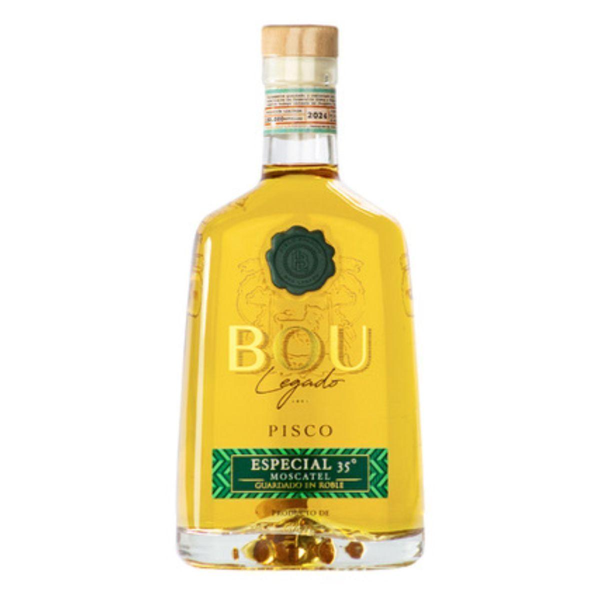 Pisco Bou Legado Especial Moscatel 35 750 ml-1