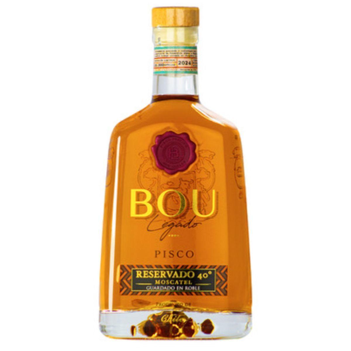 Pisco Bou Legado 40 Roble 750 cc-1