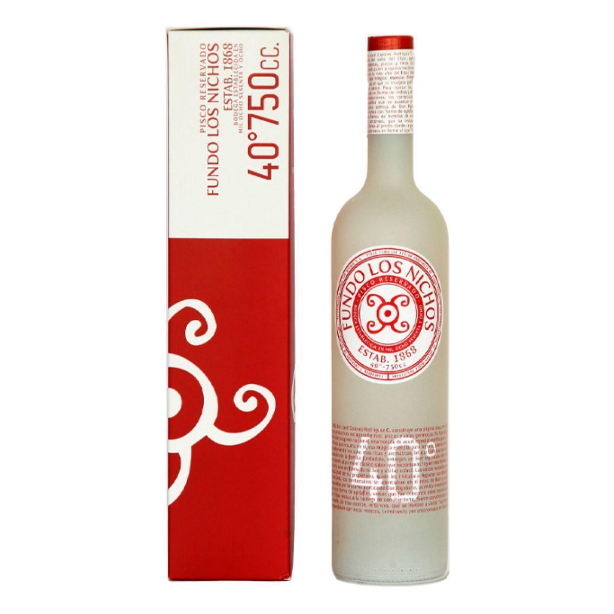 Pisco Fundo Los Nichos 40 750ml-0