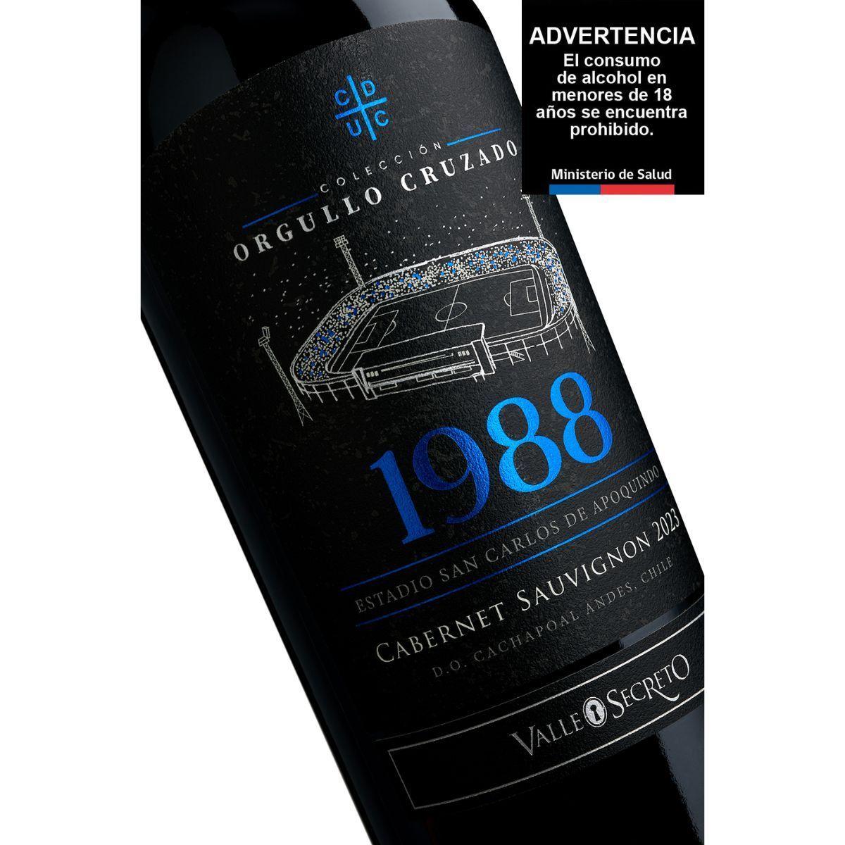 Vino Colecci n Orgullo Cruzado Pack 3 Vinos 750 cc Tintos Catolica-5