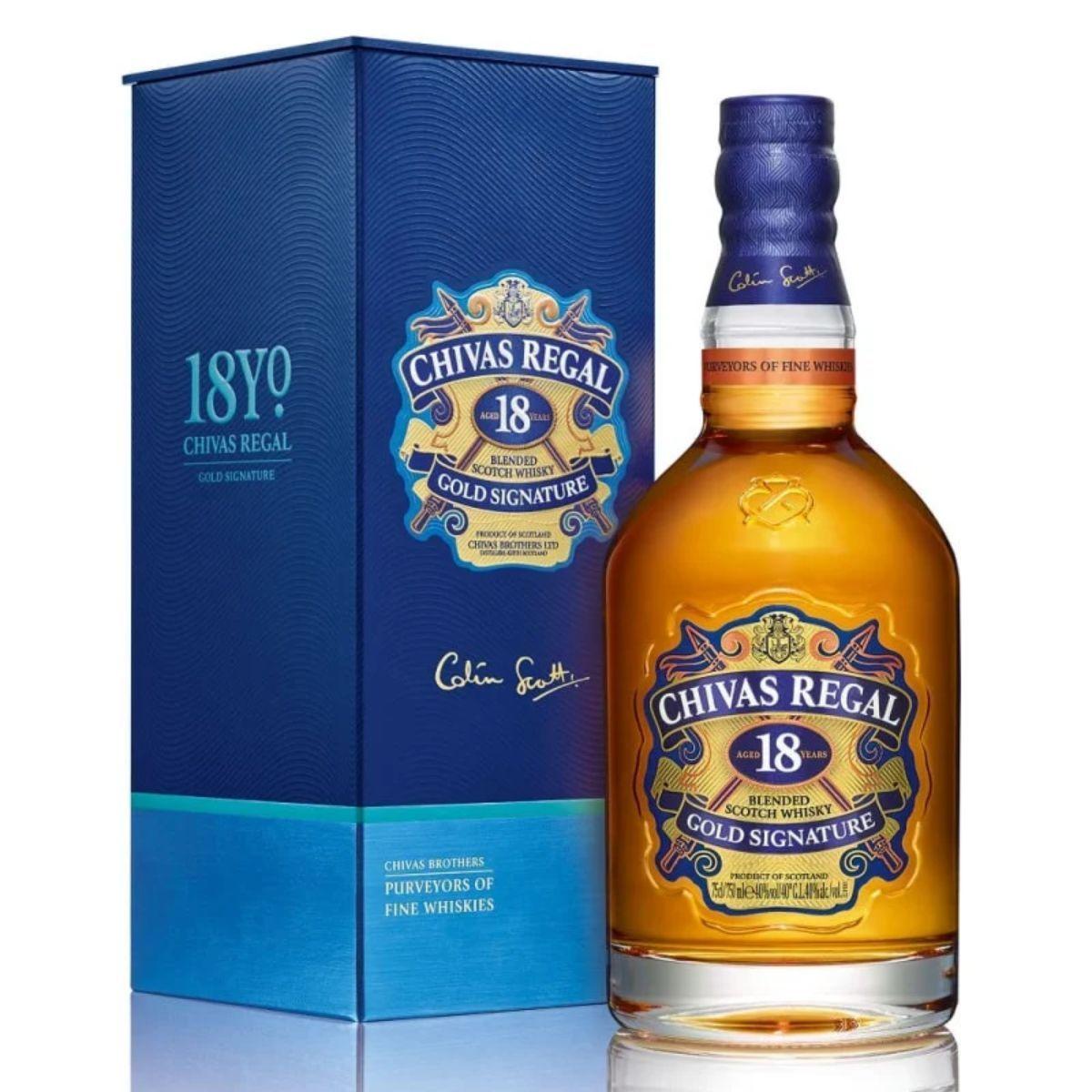 Whisky Chivas Regal  18 años 40 750ml-0