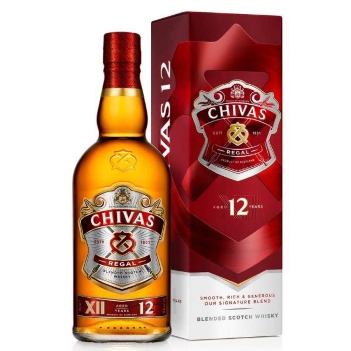 Whisky Chivas Regal 12 A os 40 750ml-0