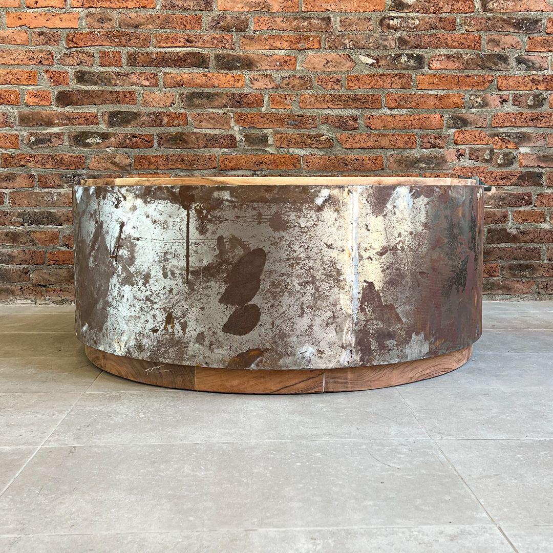 Mesa de centro África 100 cms diámetro -3