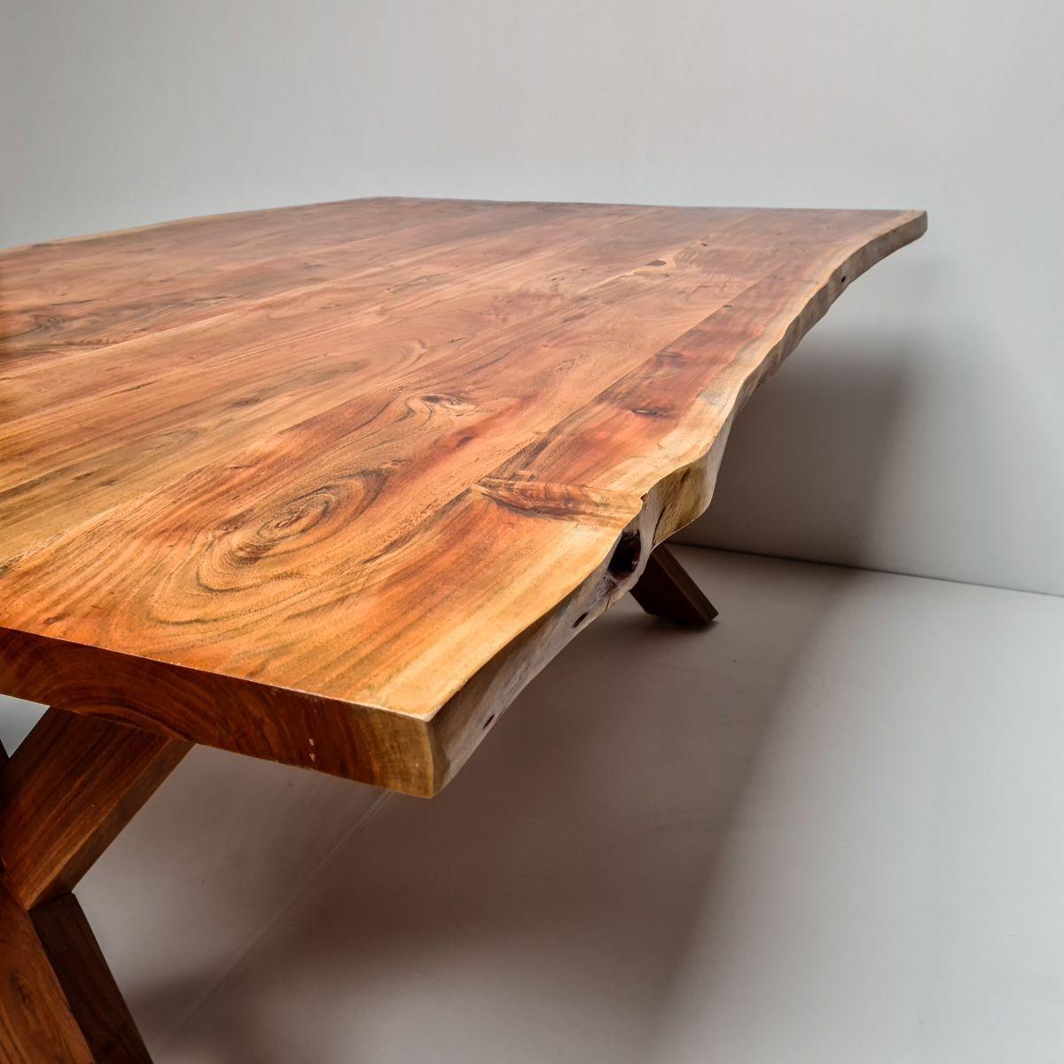 Mesa de comedor Cadiz 200x100 Madera Teca-8