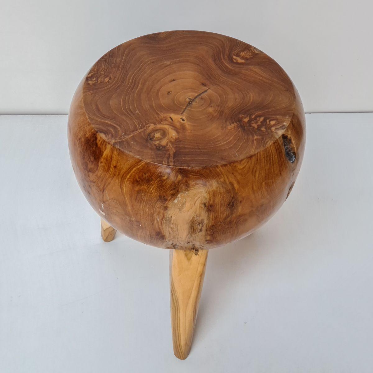 Piso / Mesa lateral Natura 35x35x47 altura-6