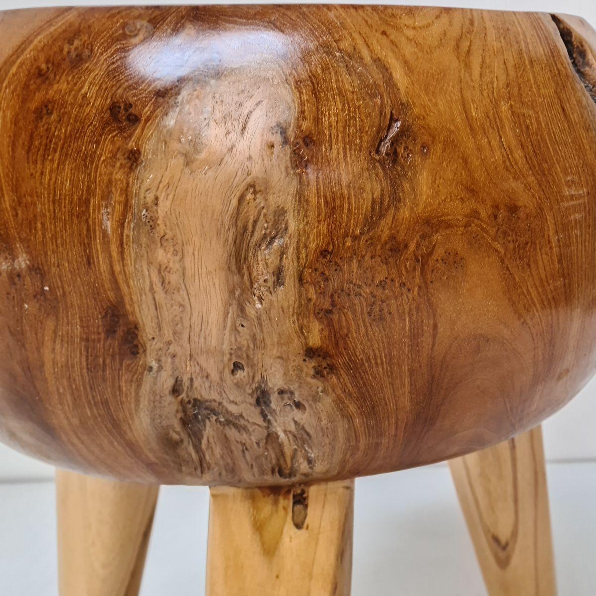 Piso / Mesa lateral Natura 35x35x47 altura-7