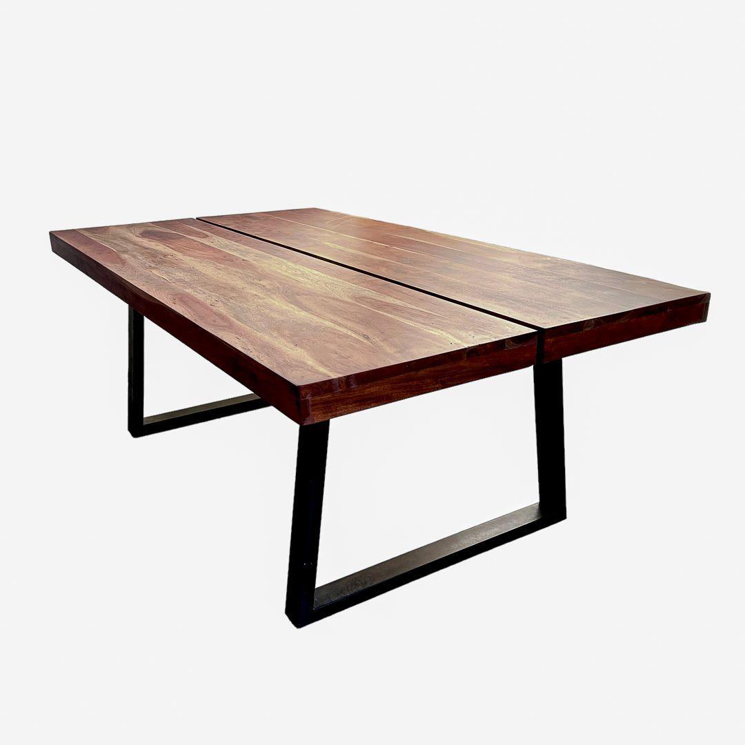 Mesa comedor doble hoja 120x210x78 altura-0