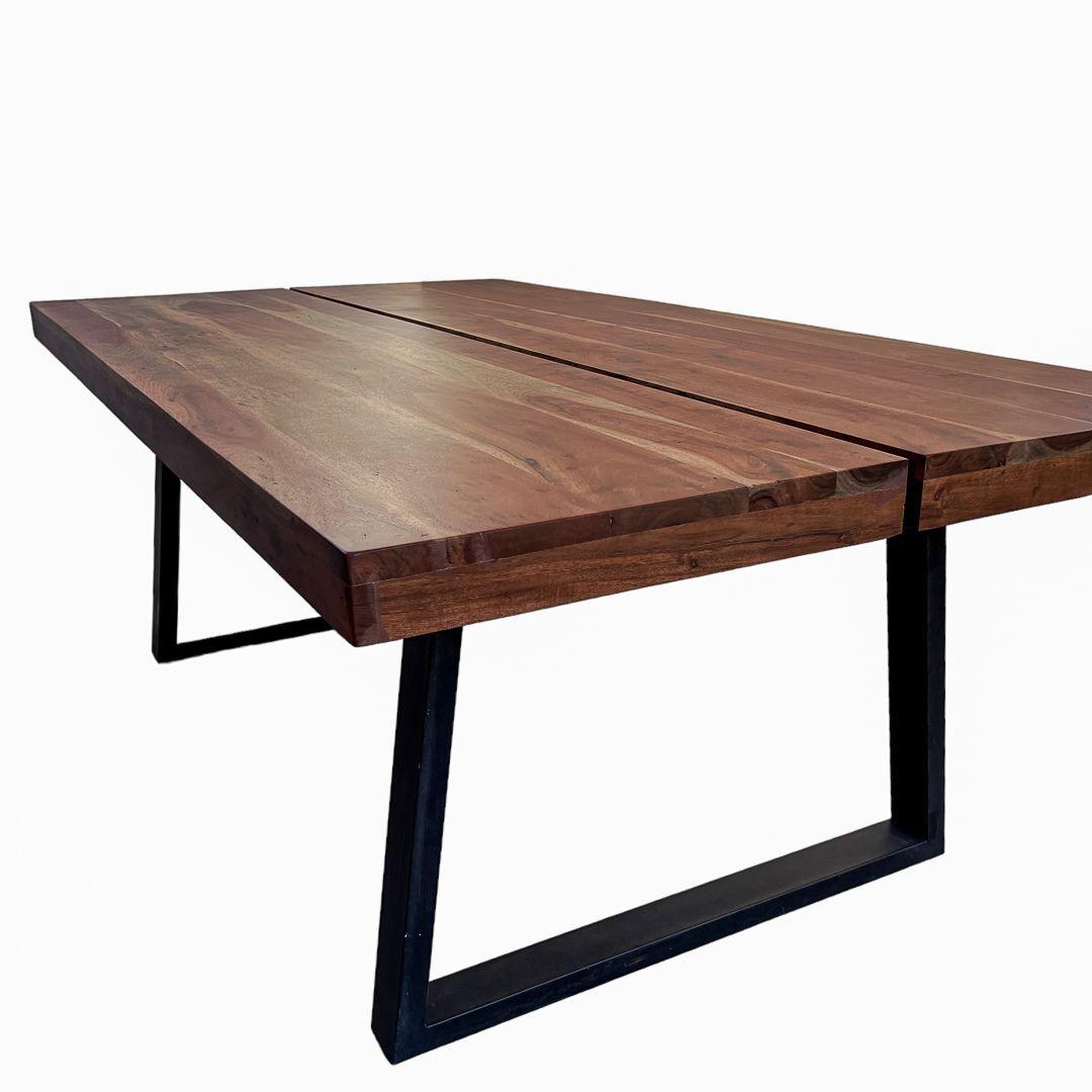 Mesa comedor doble hoja 120x210x78 altura-4