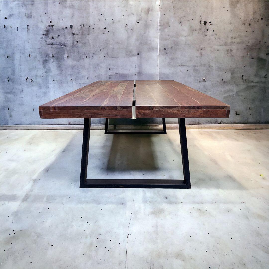 Mesa comedor doble hoja 120x210x78 altura-2