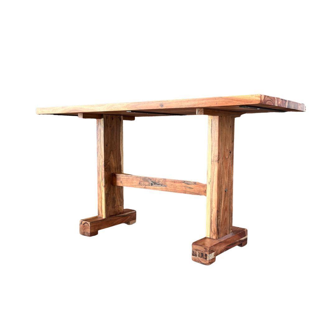 Mesón Barra Bar madera Teca modelo Cucao-0