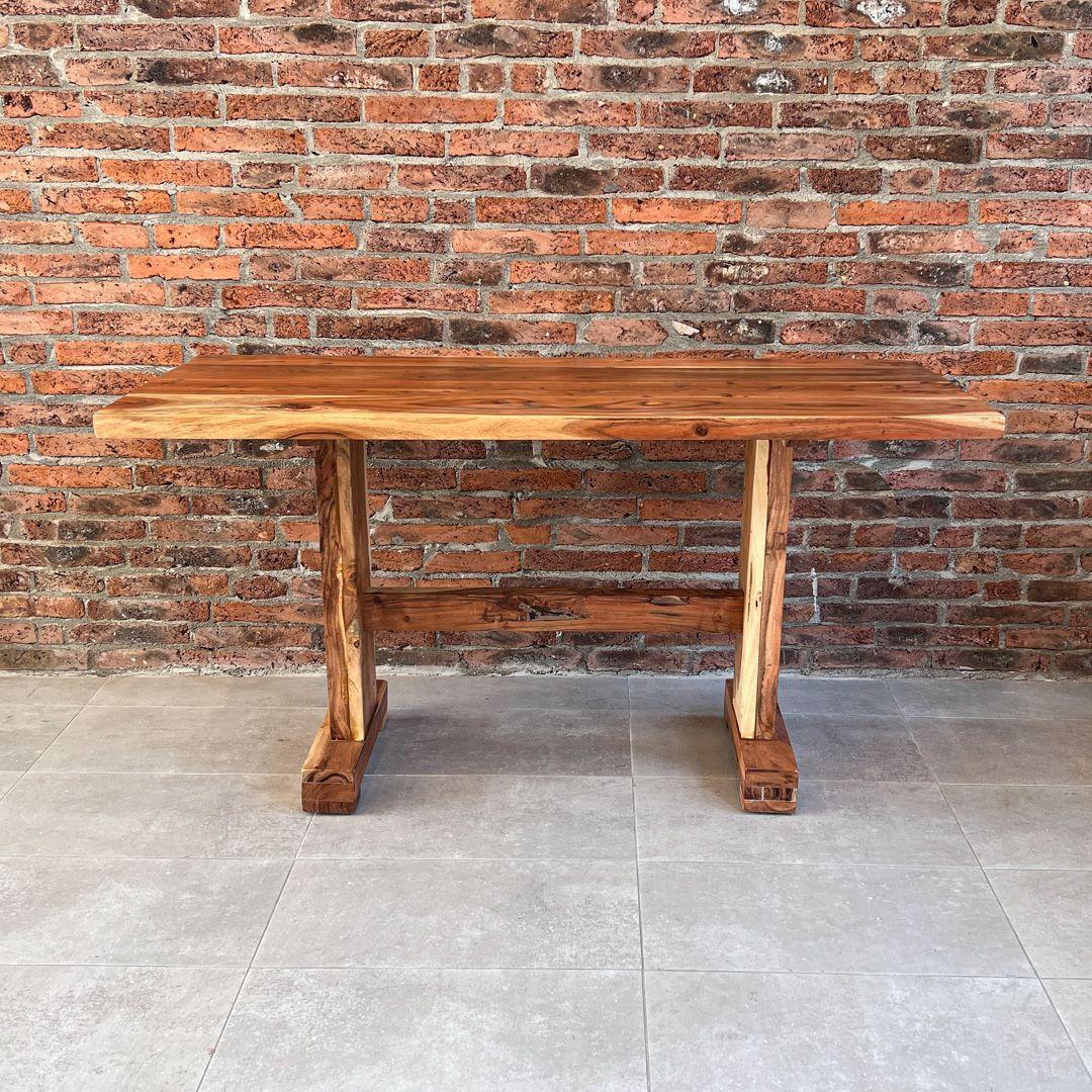 Mesón Barra Bar madera Teca modelo Cucao-2