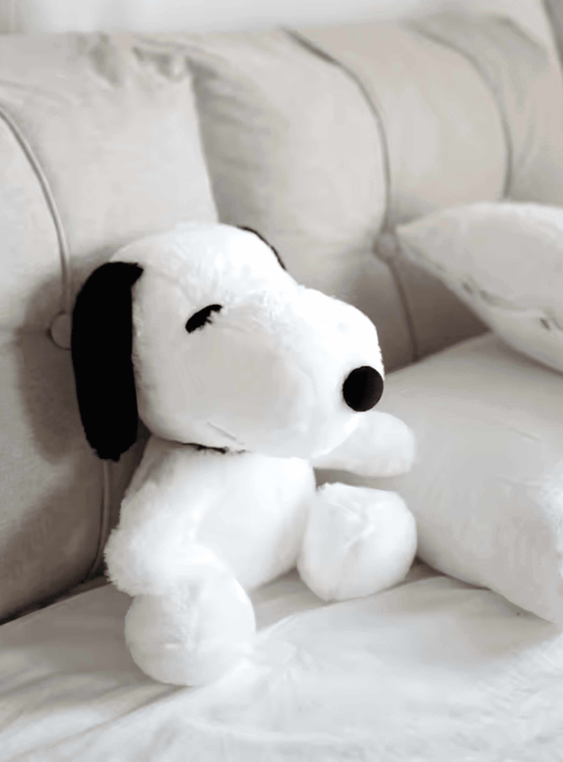 Peluche Snoopy 28cm Blanco Regalo kawaii-2