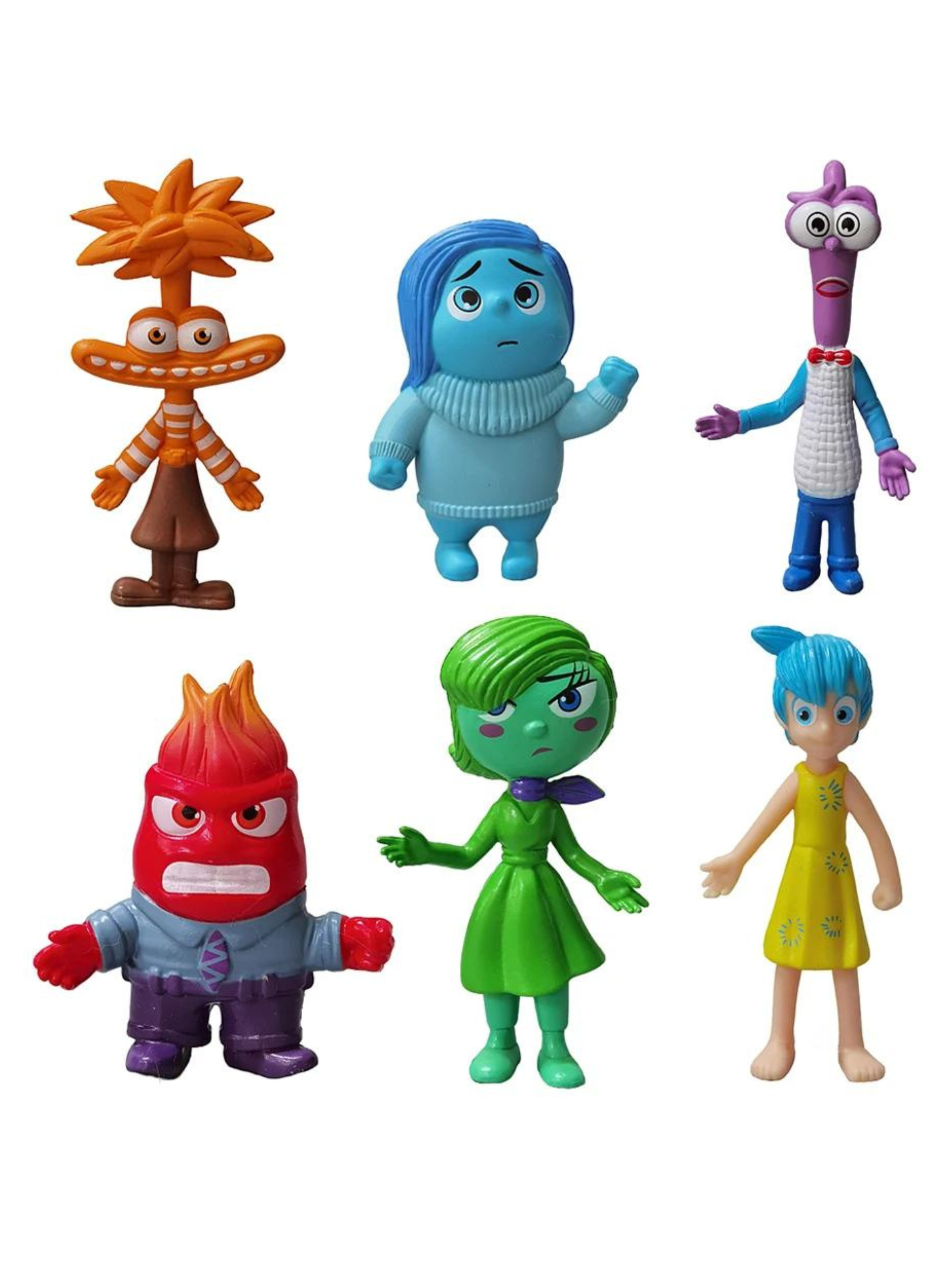 Set 6 Figuras intensamente 2 inside out-0