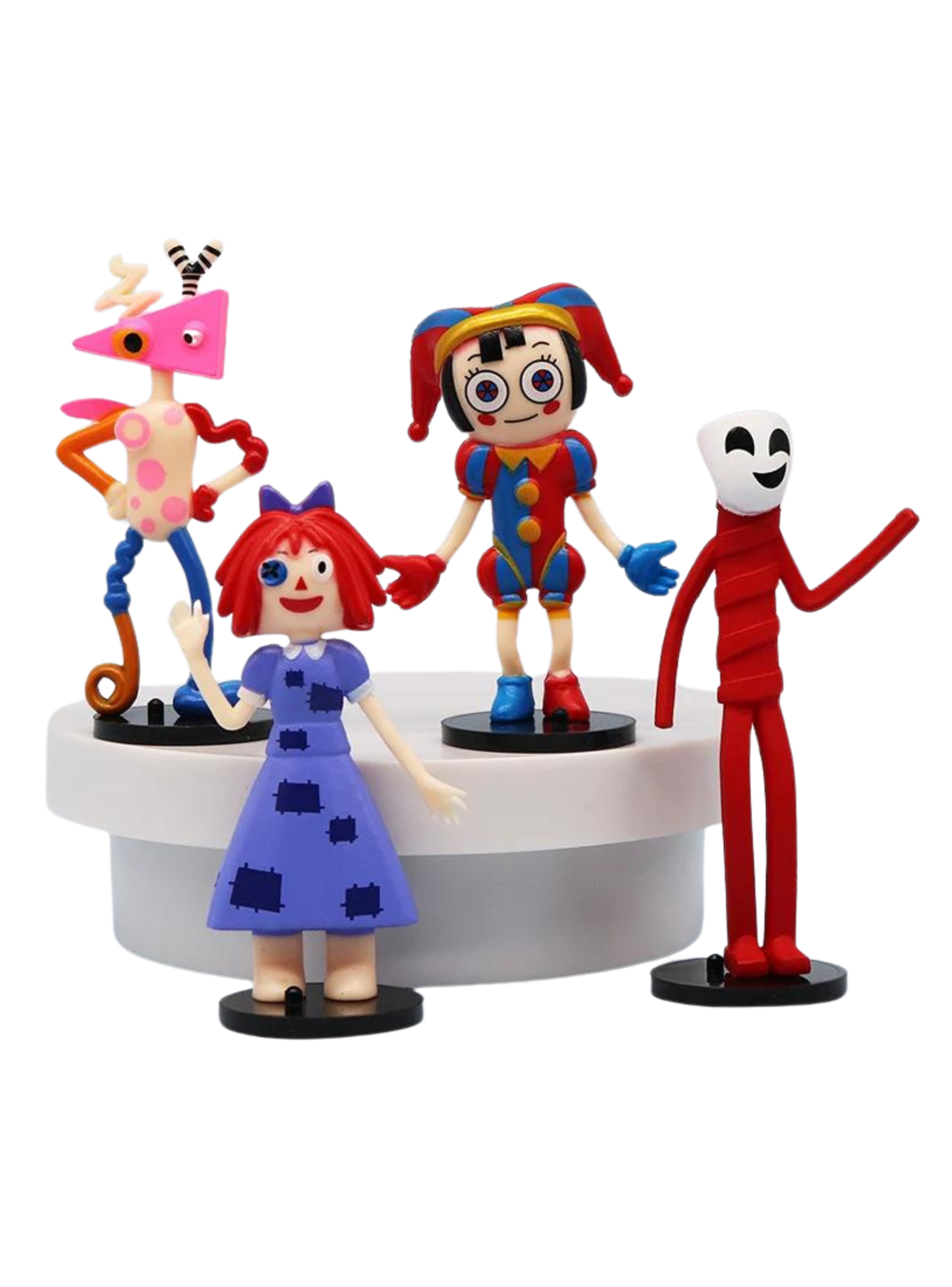 8 Figuras Amazing Digital Circus 10cm-1
