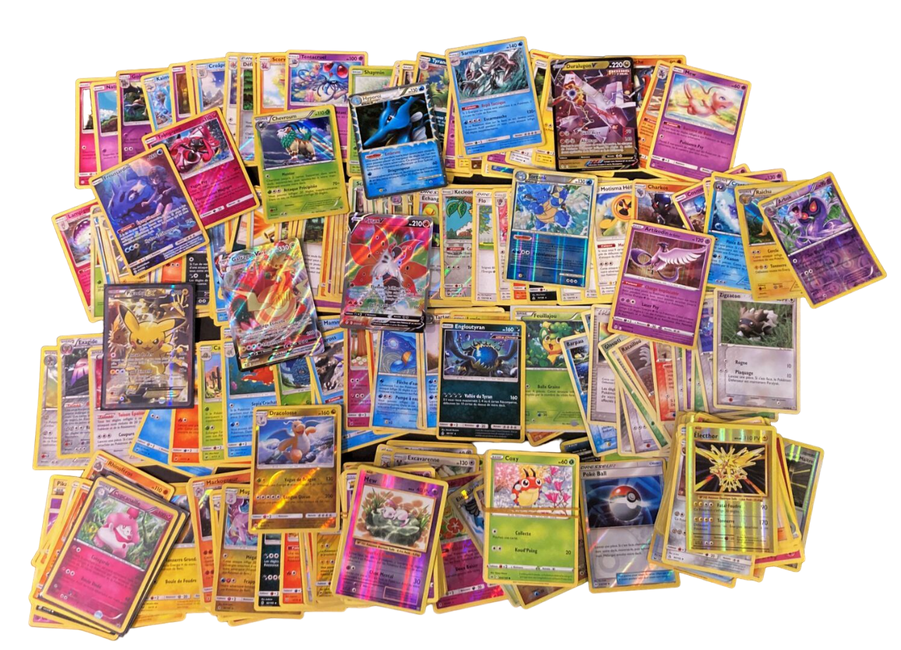 100 Cartas Pokemon Originales sin repetición-2