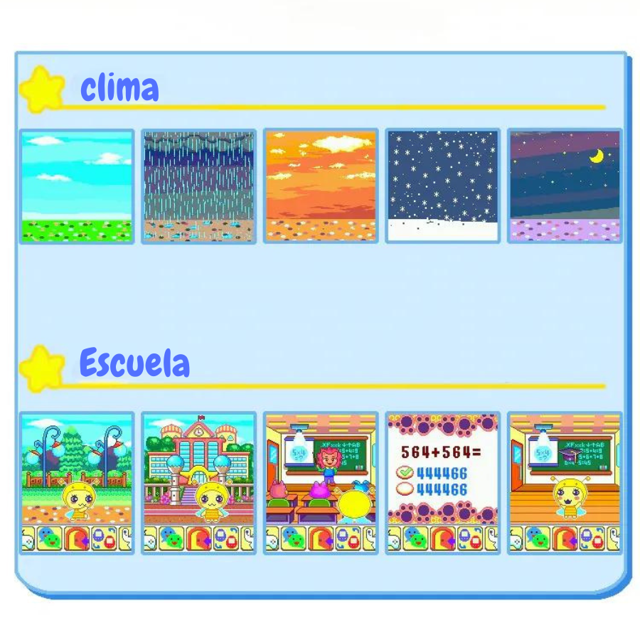 Tamagotchi Juego de mascota virtual Consola Regalo-2