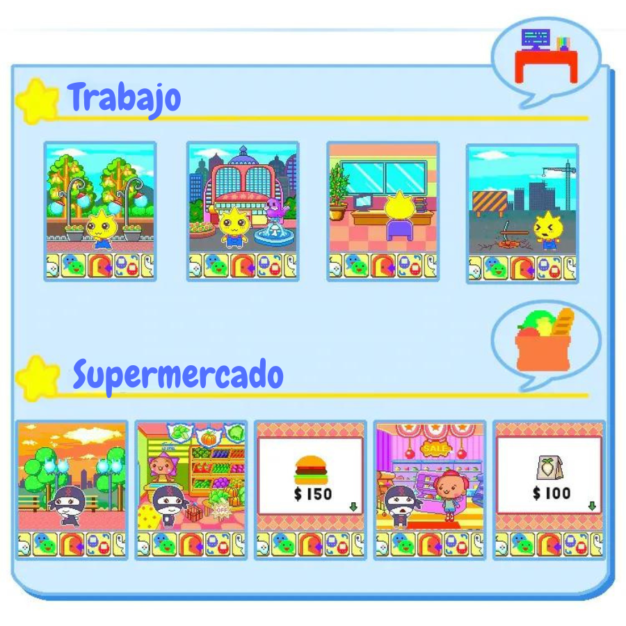 Tamagotchi Juego de mascota virtual Consola Regalo-3