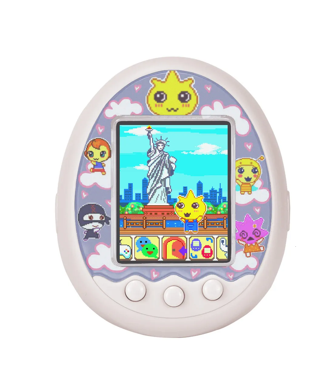 Tamagotchi Juego de mascota virtual Consola Regalo-0