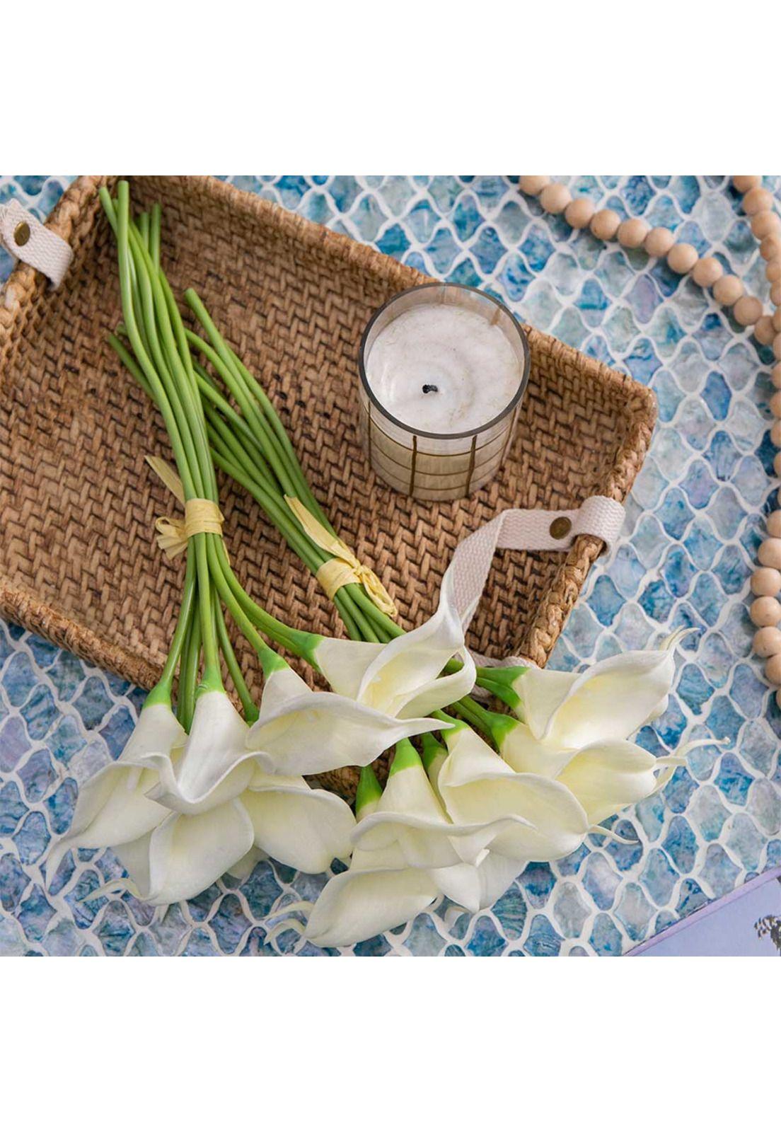 Cala flor artificial set de 9 unidades-1