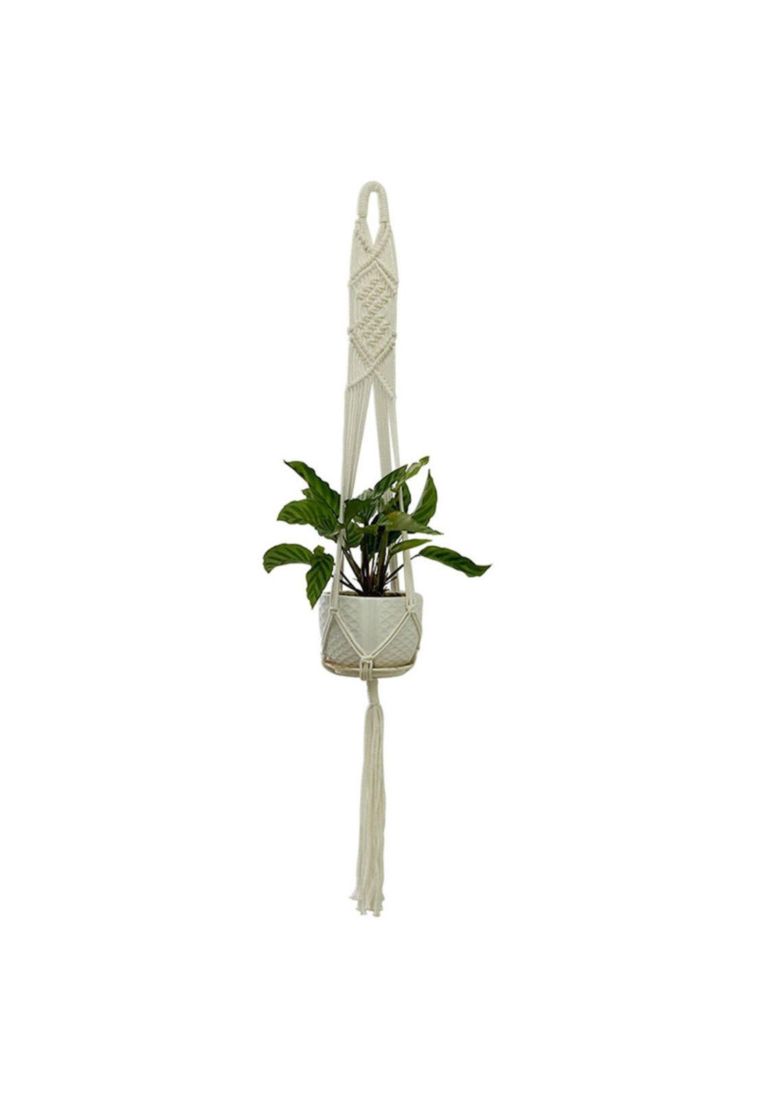 Colgador de Plantas Simple Blanco (E) -0