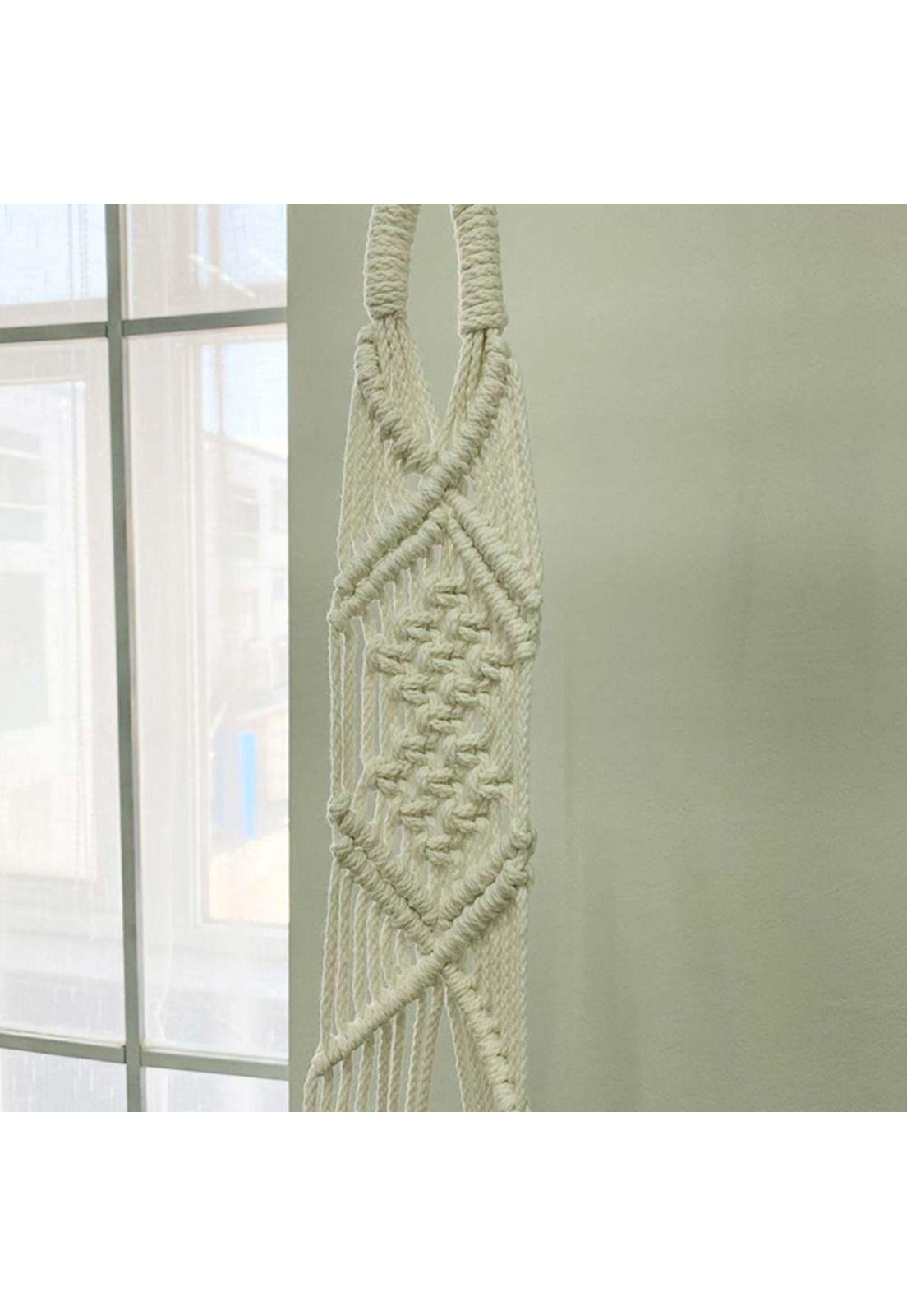 Colgador de Plantas Simple Blanco (E) -4