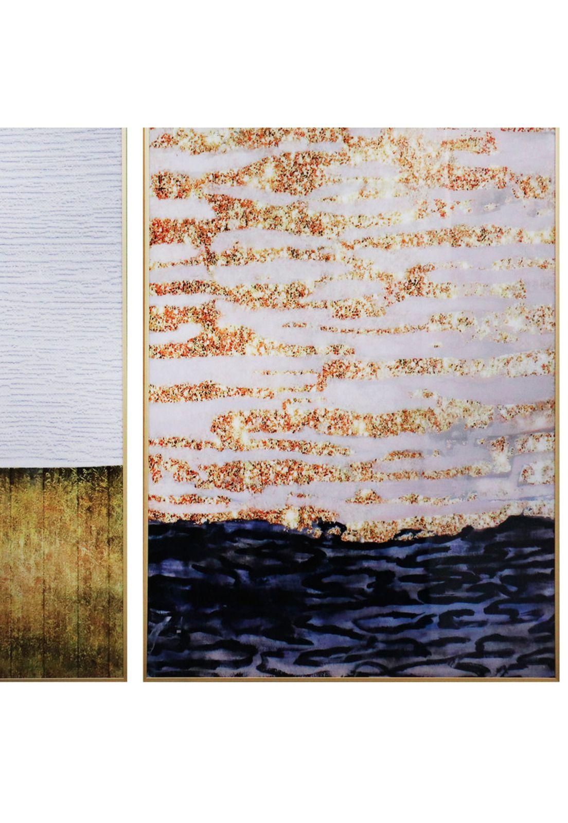 Set 3 Cuadros de acrílico el Camino del Oro 60x90 -3