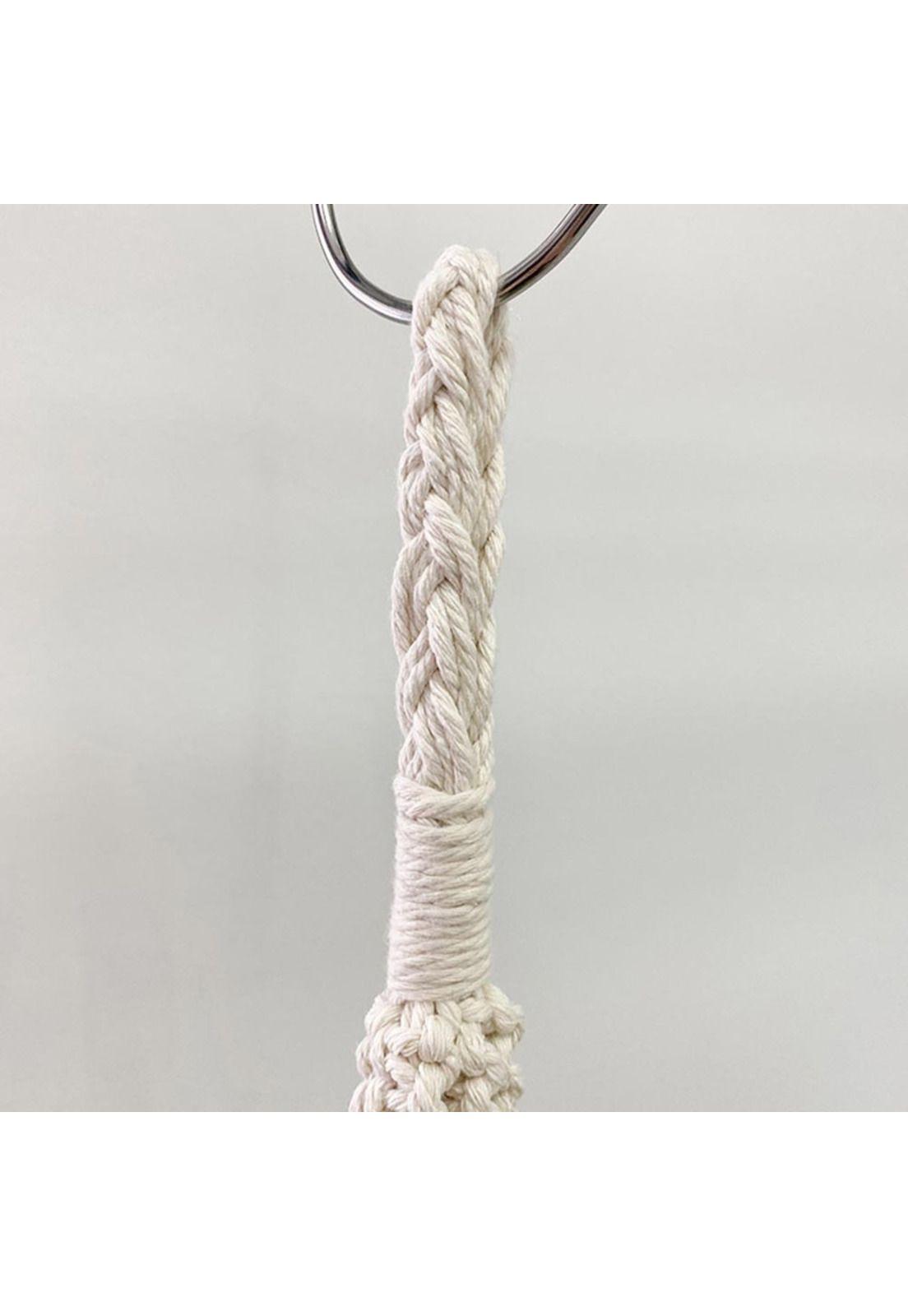 Colgador de Plantas Simple Blanco (F) -4