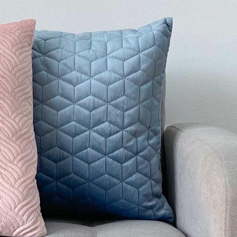 Cojín Suave Azul 45x45 -4