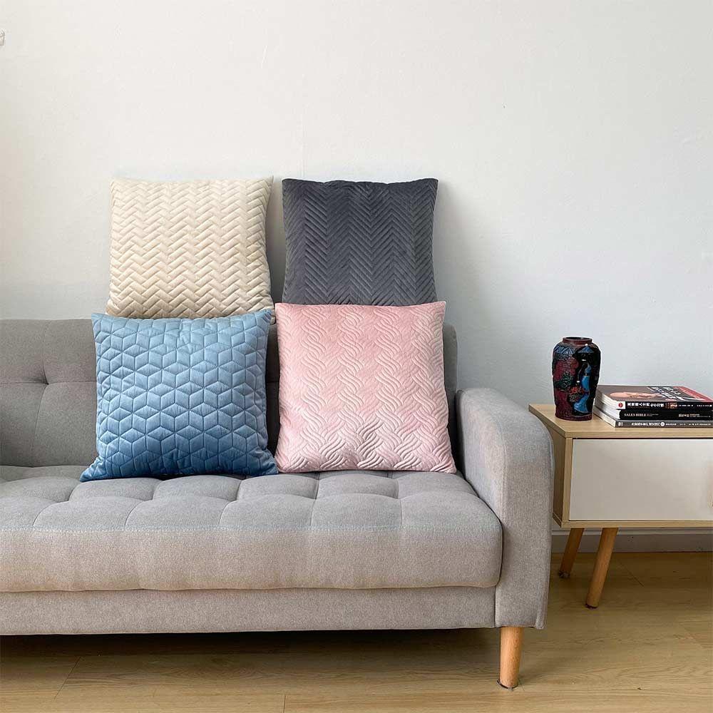 Cojín Suave Azul 45x45 -3