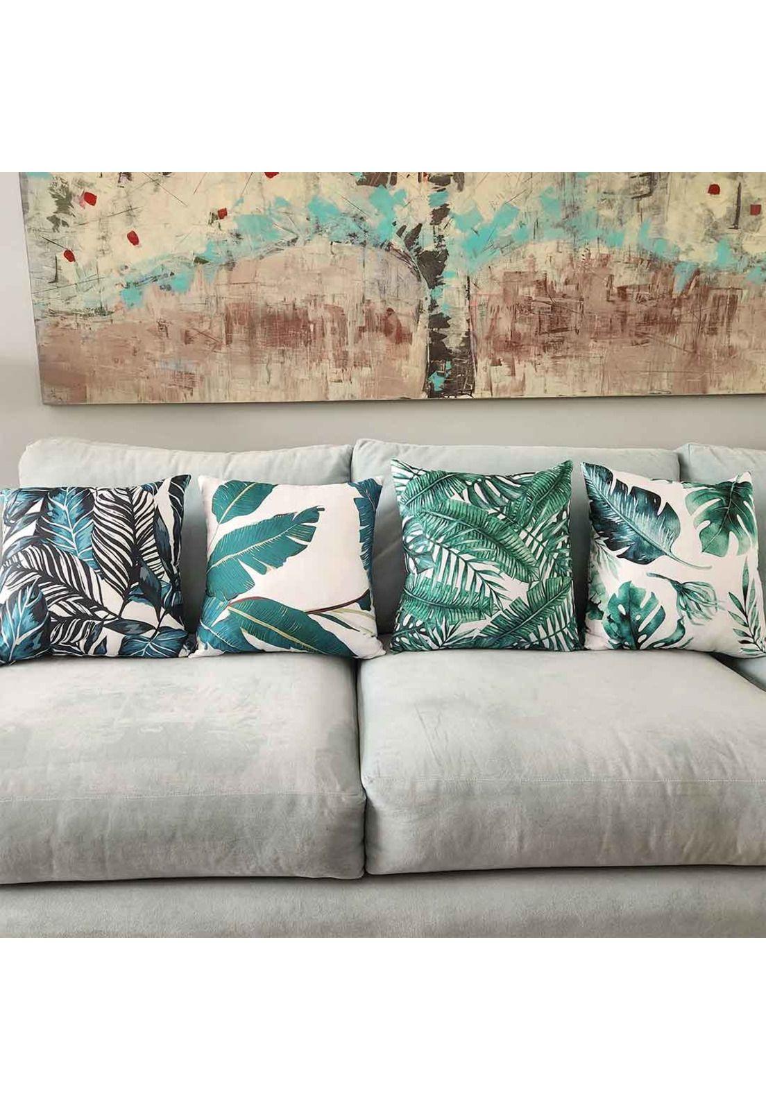 Cojín Monstera 45x45 -1
