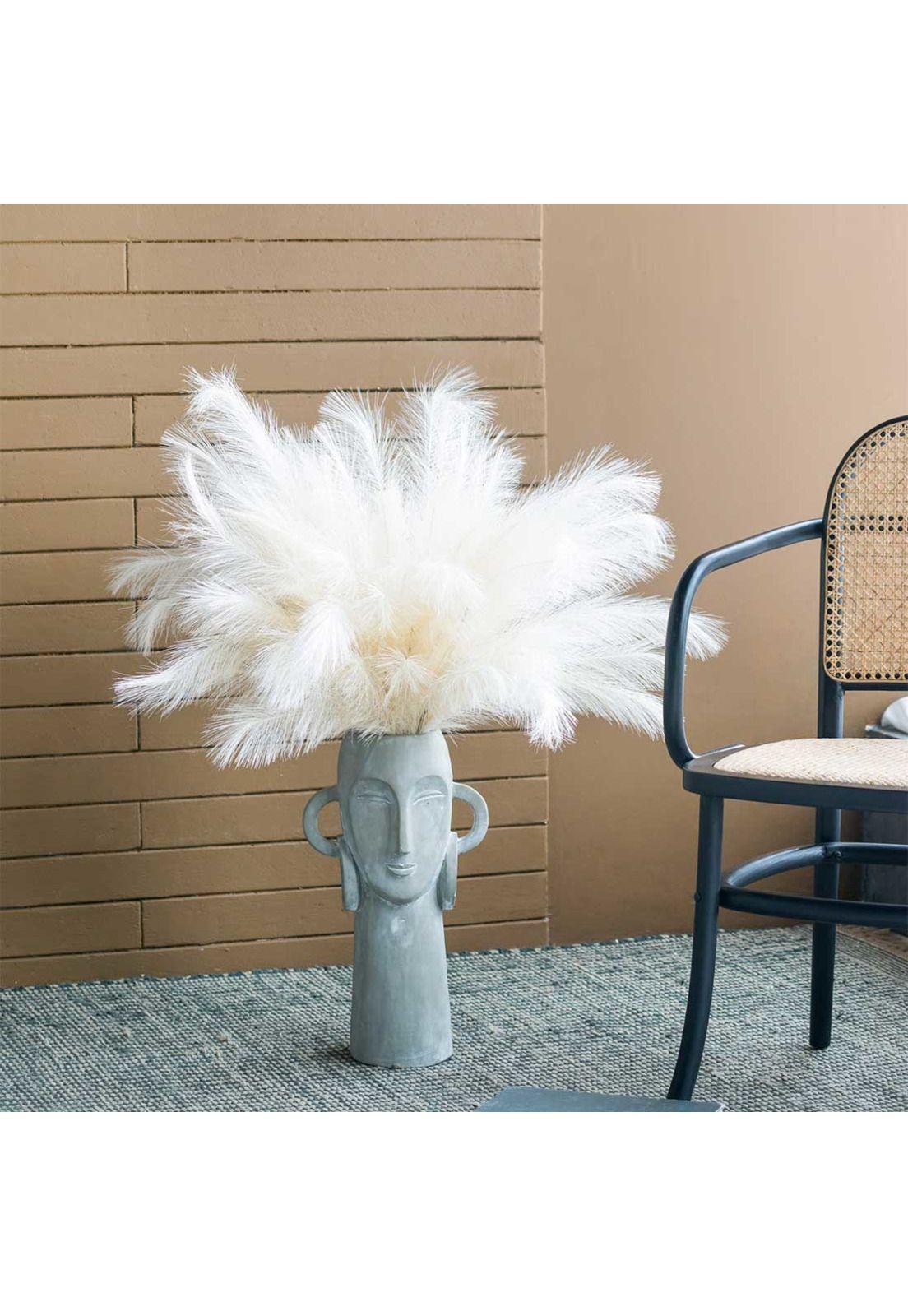 Cola de zorro artificial Set de 3 | Color Crema-1