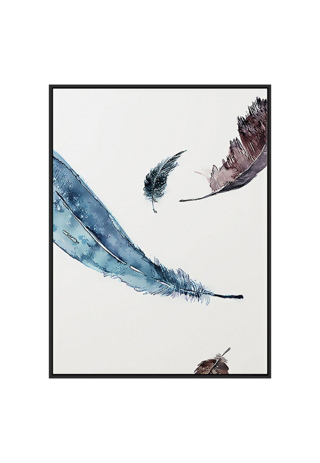 Cuadro Plumas Volando 120x90 -0