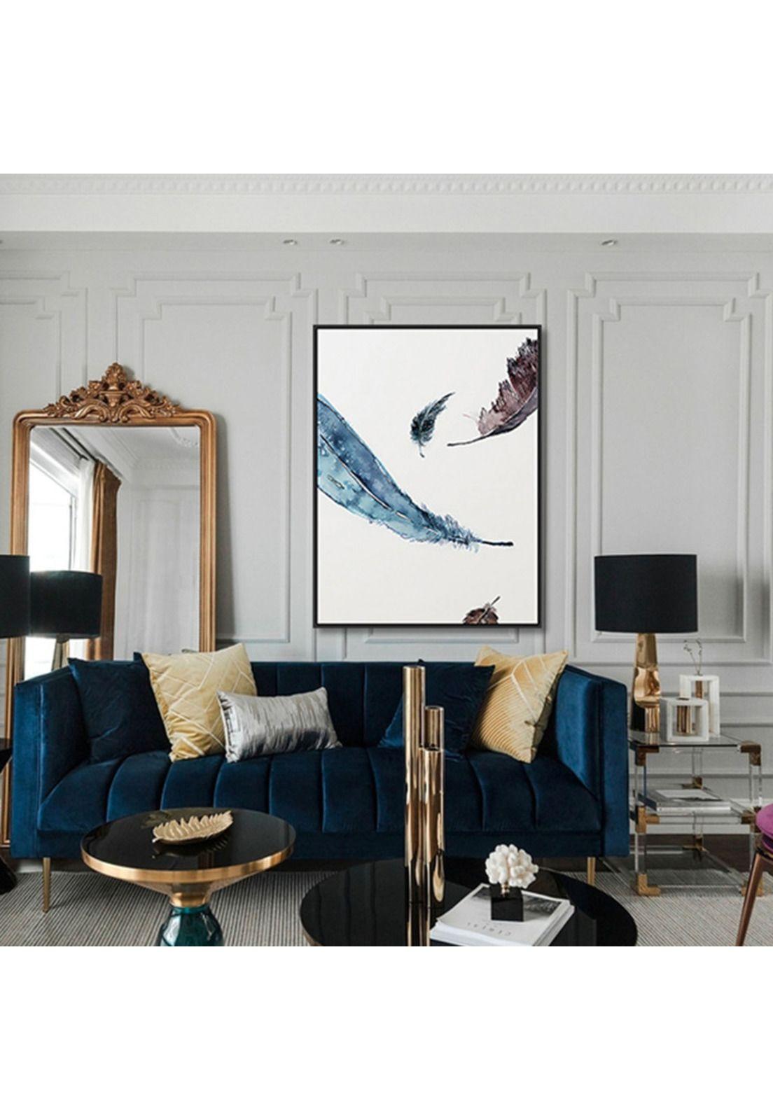Cuadro Plumas Volando 120x90 -1