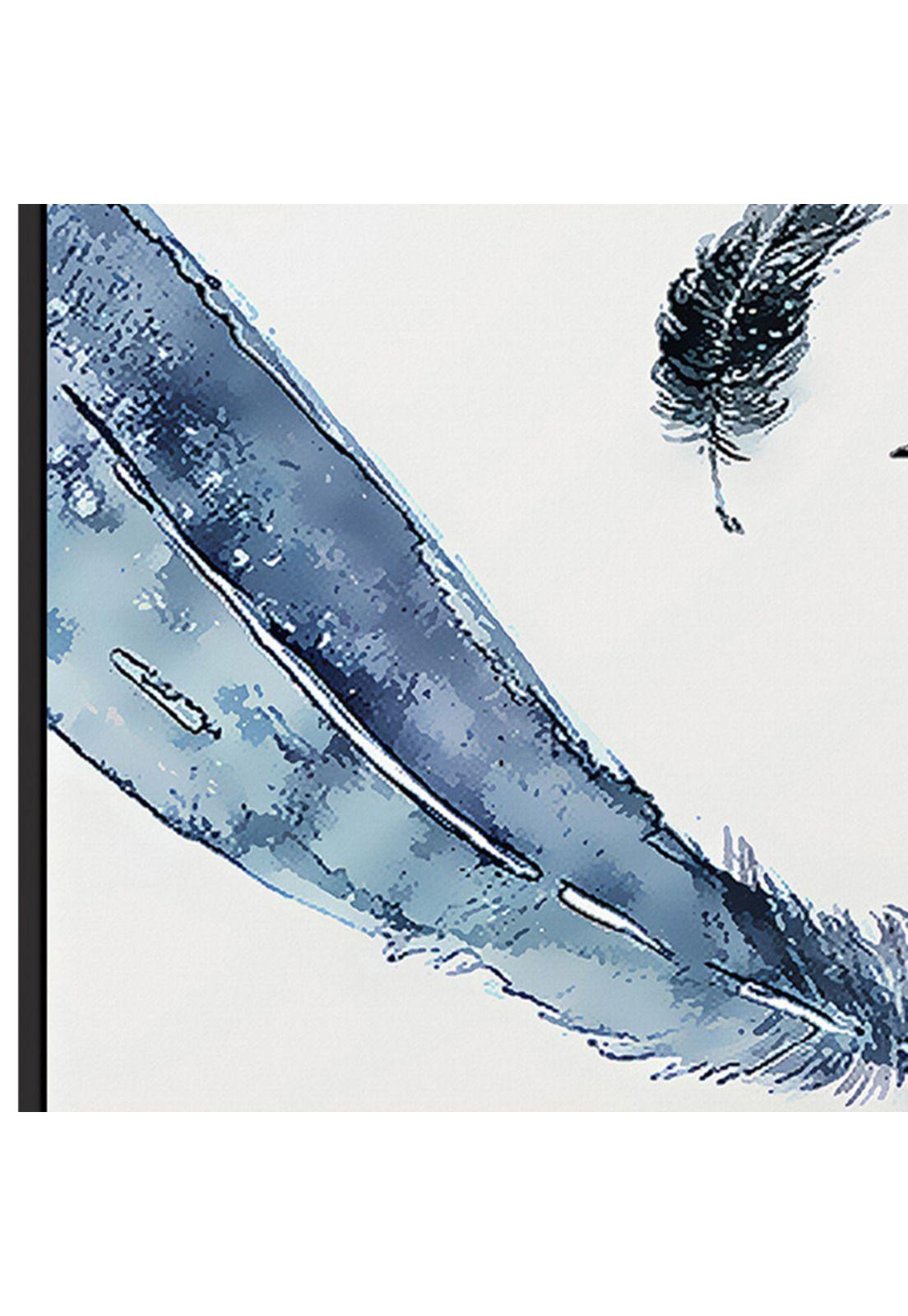 Cuadro Plumas Volando 120x90 -2