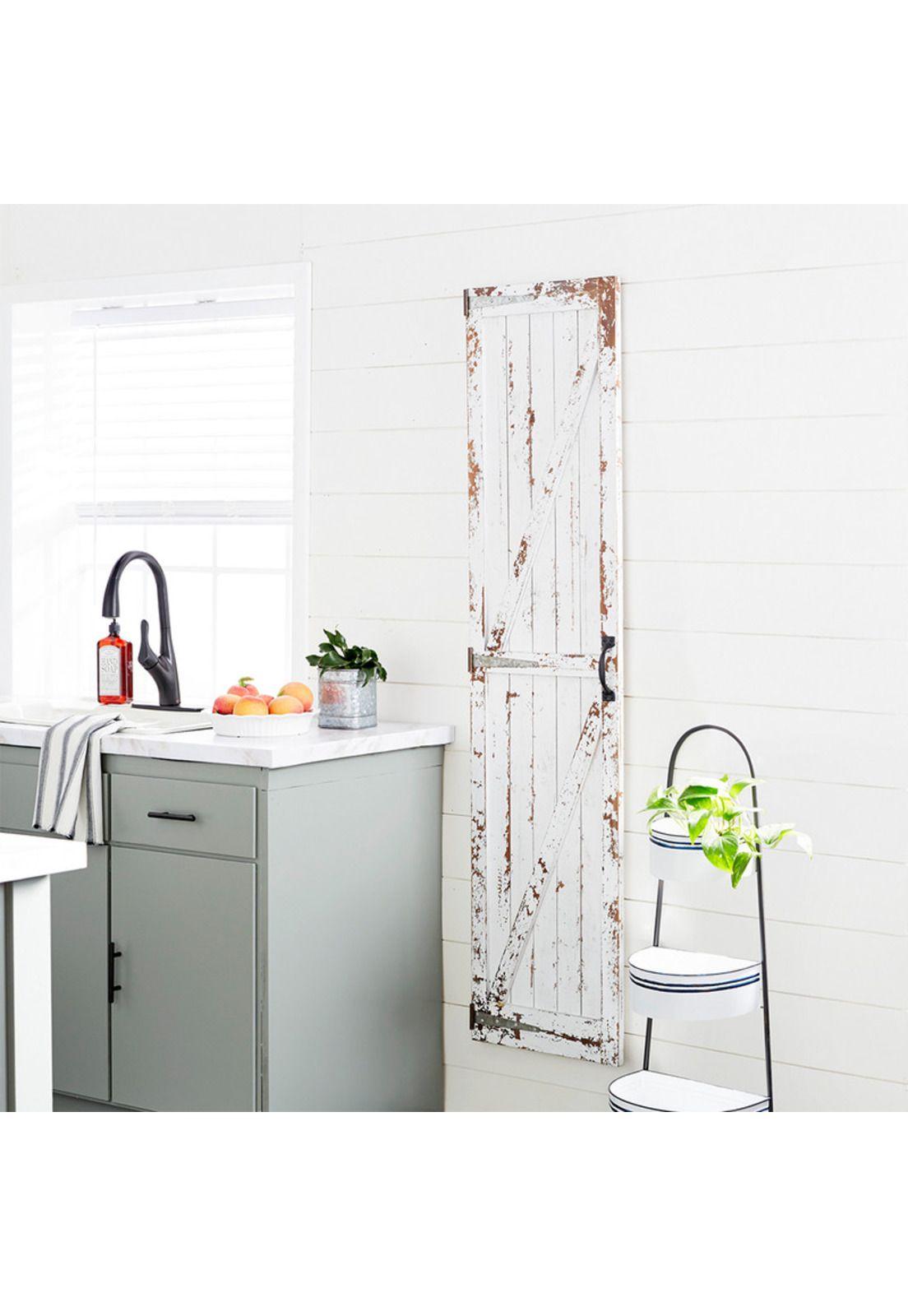 Articulo Decorativo Mural Panel wood puerta -1